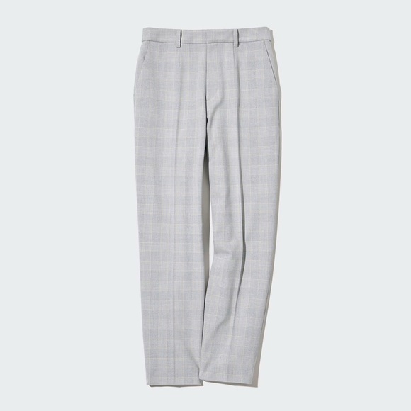 Uniqlo Smart Ankle Pant Trouser (2-Way Stretch Glen-Check) - Picture 10 of 10